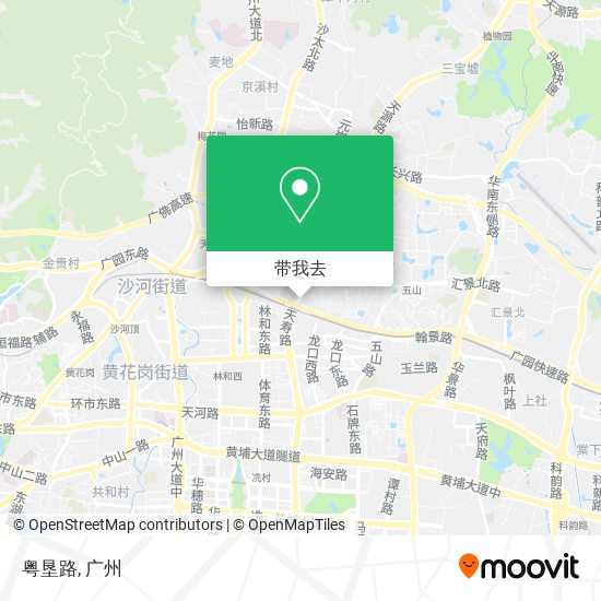 粤垦路地图