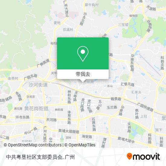 中共粤垦社区支部委员会地图