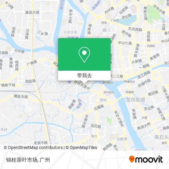 锦桂茶叶市场地图