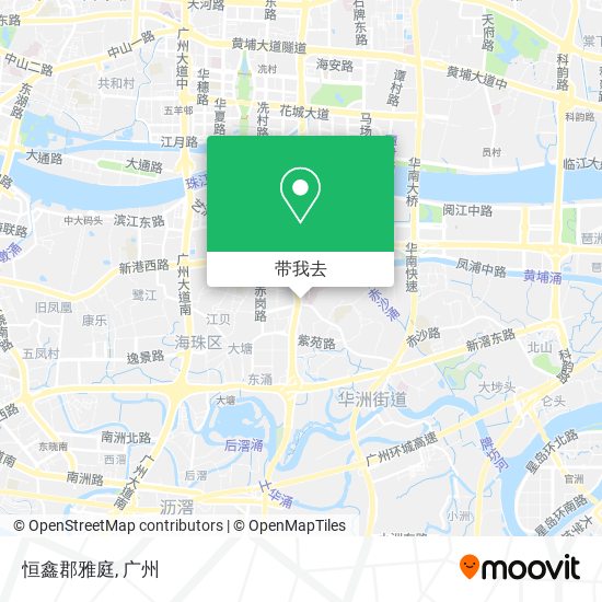 恒鑫郡雅庭地图