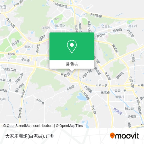 大家乐商场(白泥街)地图
