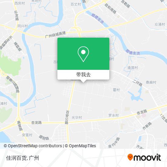 佳润百货地图