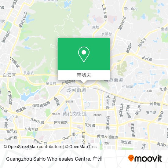 Guangzhou SaHo Wholesales Centre地图