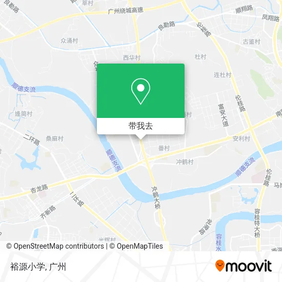 裕源小学地图