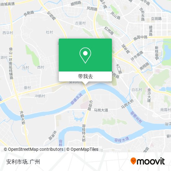 安利市场地图