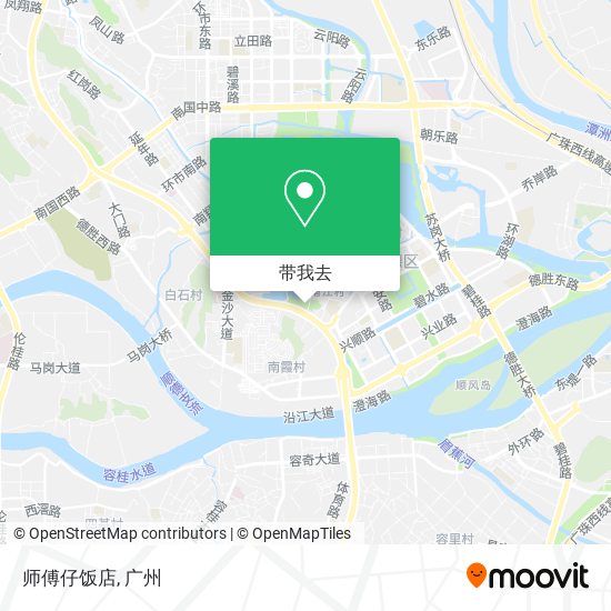 师傅仔饭店地图
