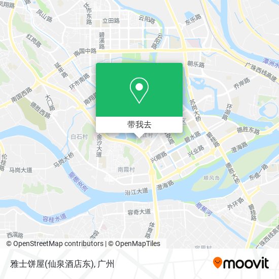 雅士饼屋(仙泉酒店东)地图
