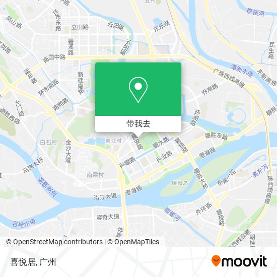 喜悦居地图