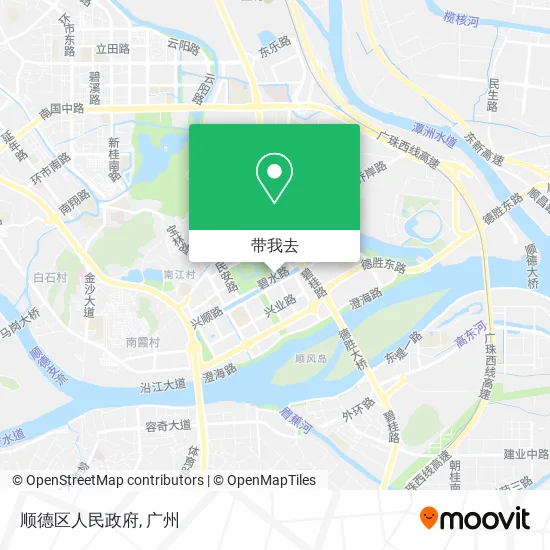 顺德区人民政府地图