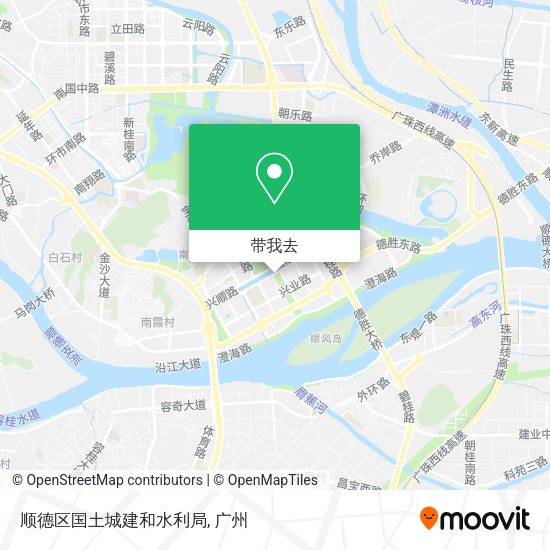 顺德区国土城建和水利局地图