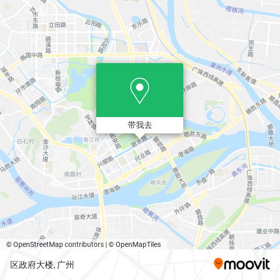 区政府大楼地图