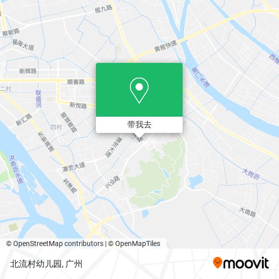 北流村幼儿园地图