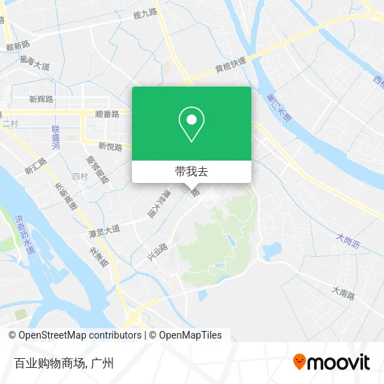 百业购物商场地图