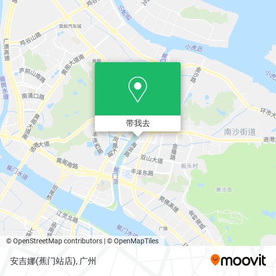 安吉娜(蕉门站店)地图