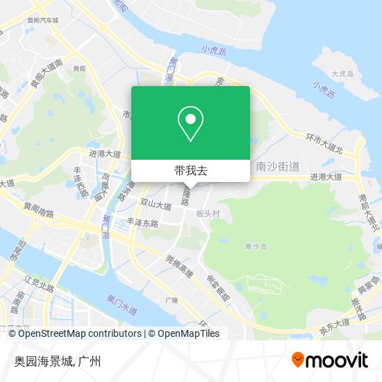 奥园海景城地图