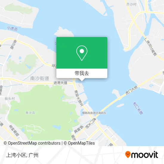 上湾小区地图
