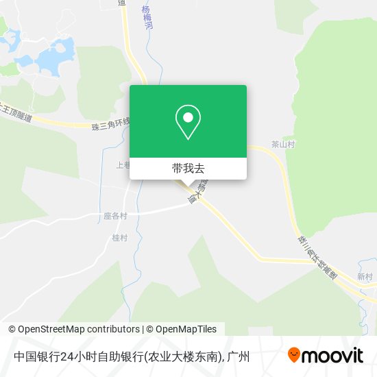 中国银行24小时自助银行(农业大楼东南)地图