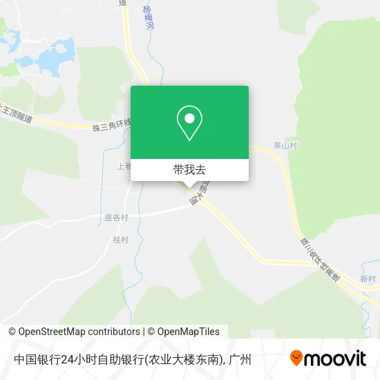 中国银行24小时自助银行(农业大楼东南)地图