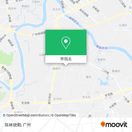 陈林烧鹅地图