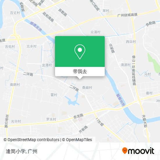 逢简小学地图