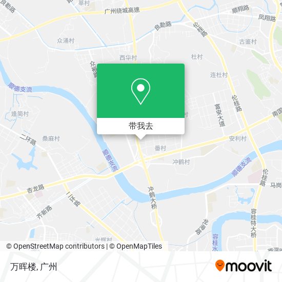 万晖楼地图
