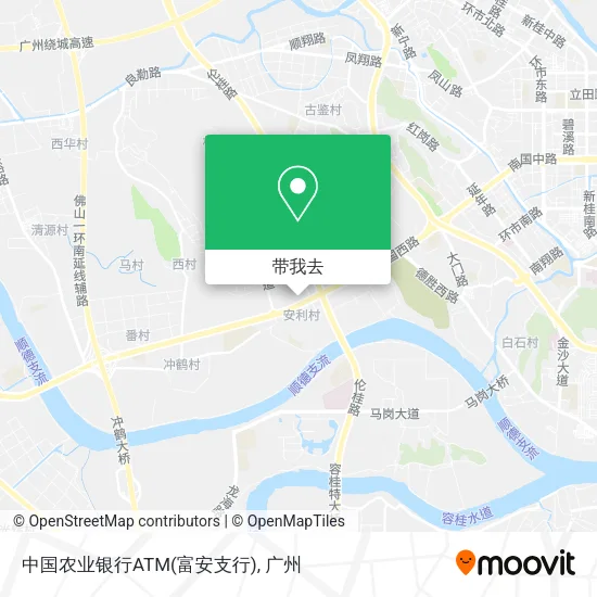 中国农业银行ATM(富安支行)地图