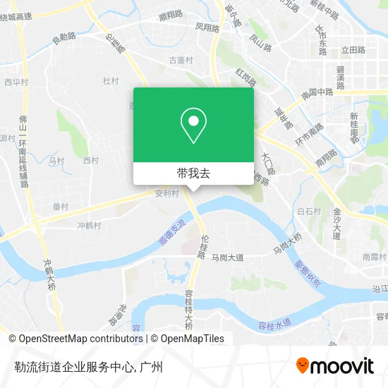 勒流街道企业服务中心地图