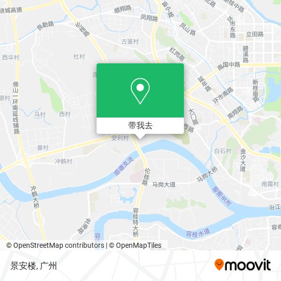 景安楼地图