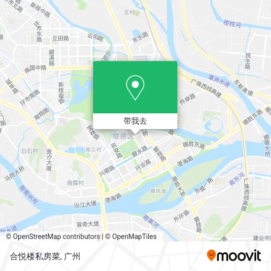 合悦楼私房菜地图