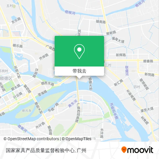 国家家具产品质量监督检验中心地图