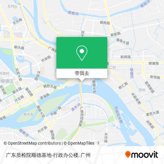 广东质检院顺德基地-行政办公楼地图