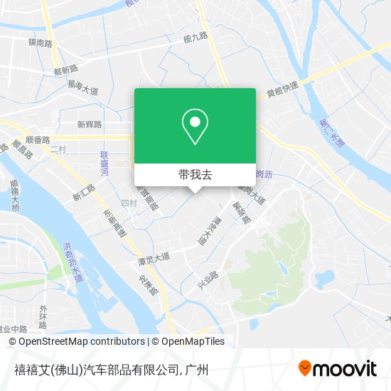 禧禧艾(佛山)汽车部品有限公司地图