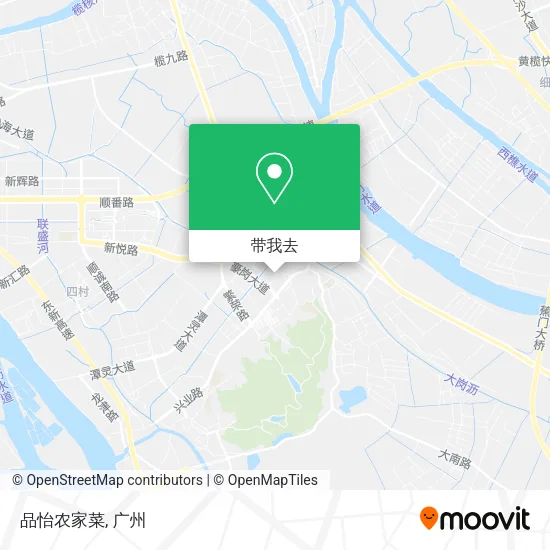 品怡农家菜地图