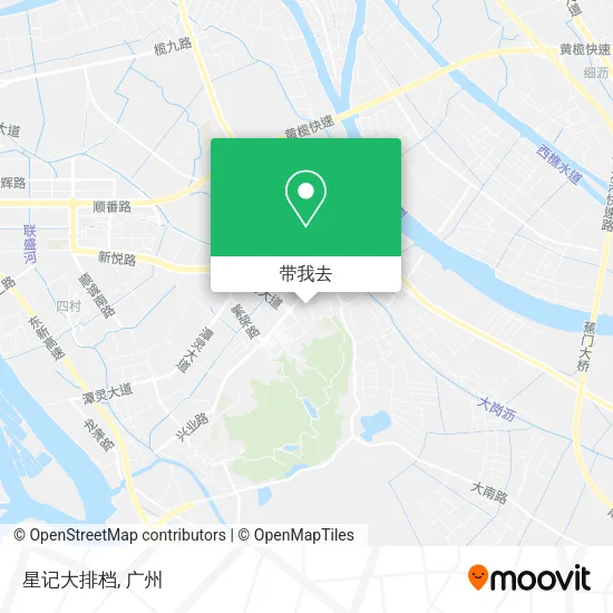 星记大排档地图