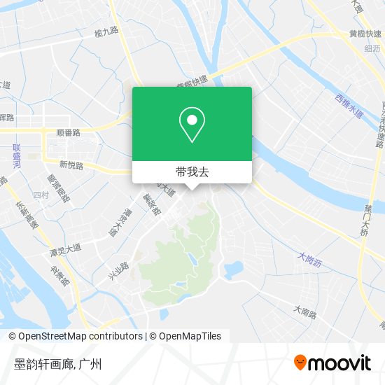 墨韵轩画廊地图