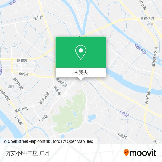 万安小区-三座地图