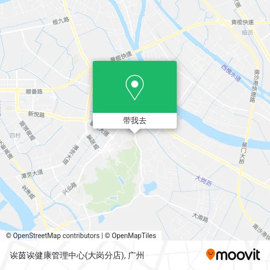 诶茵诶健康管理中心(大岗分店)地图