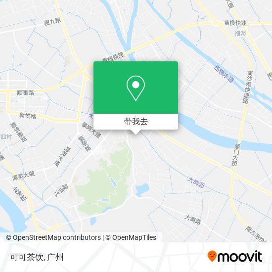 可可茶饮地图