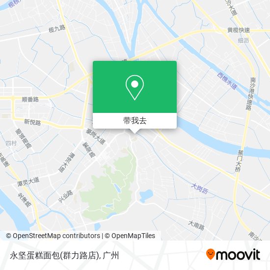 永坚蛋糕面包(群力路店)地图