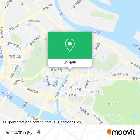 东湾嘉龙百货地图