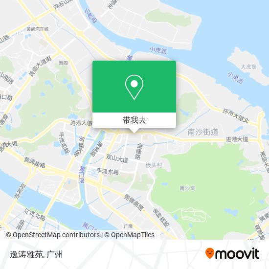 逸涛雅苑地图