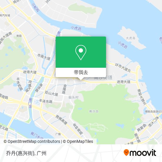 乔丹(惠兴街)地图