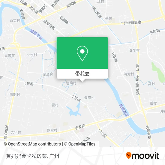 黄妈妈金牌私房菜地图