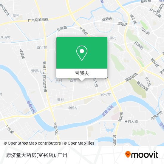 康济堂大药房(富裕店)地图