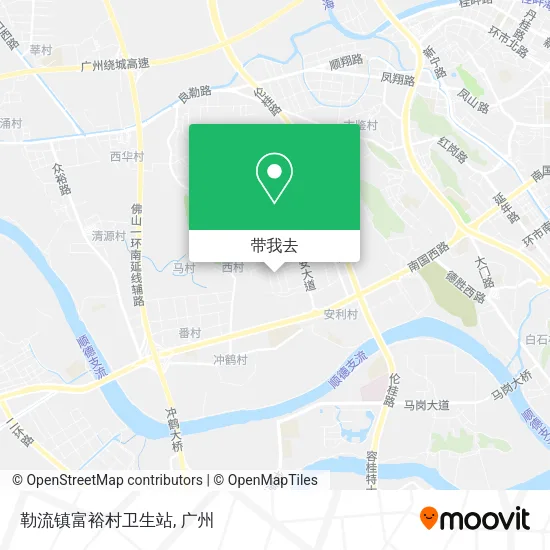 勒流镇富裕村卫生站地图