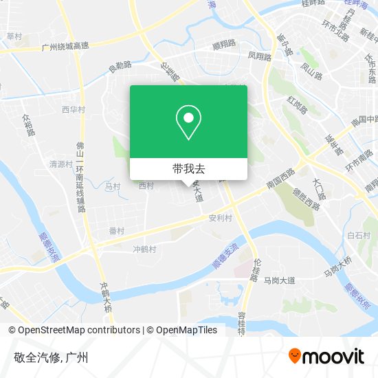 敬全汽修地图