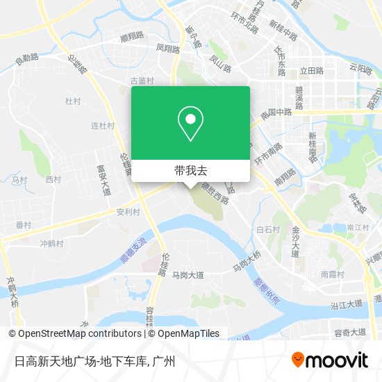 日高新天地广场-地下车库地图