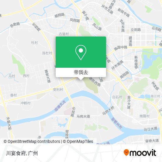 川宴食府地图
