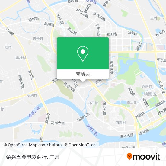 荣兴五金电器商行地图