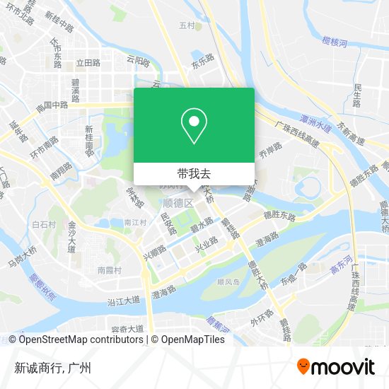 新诚商行地图